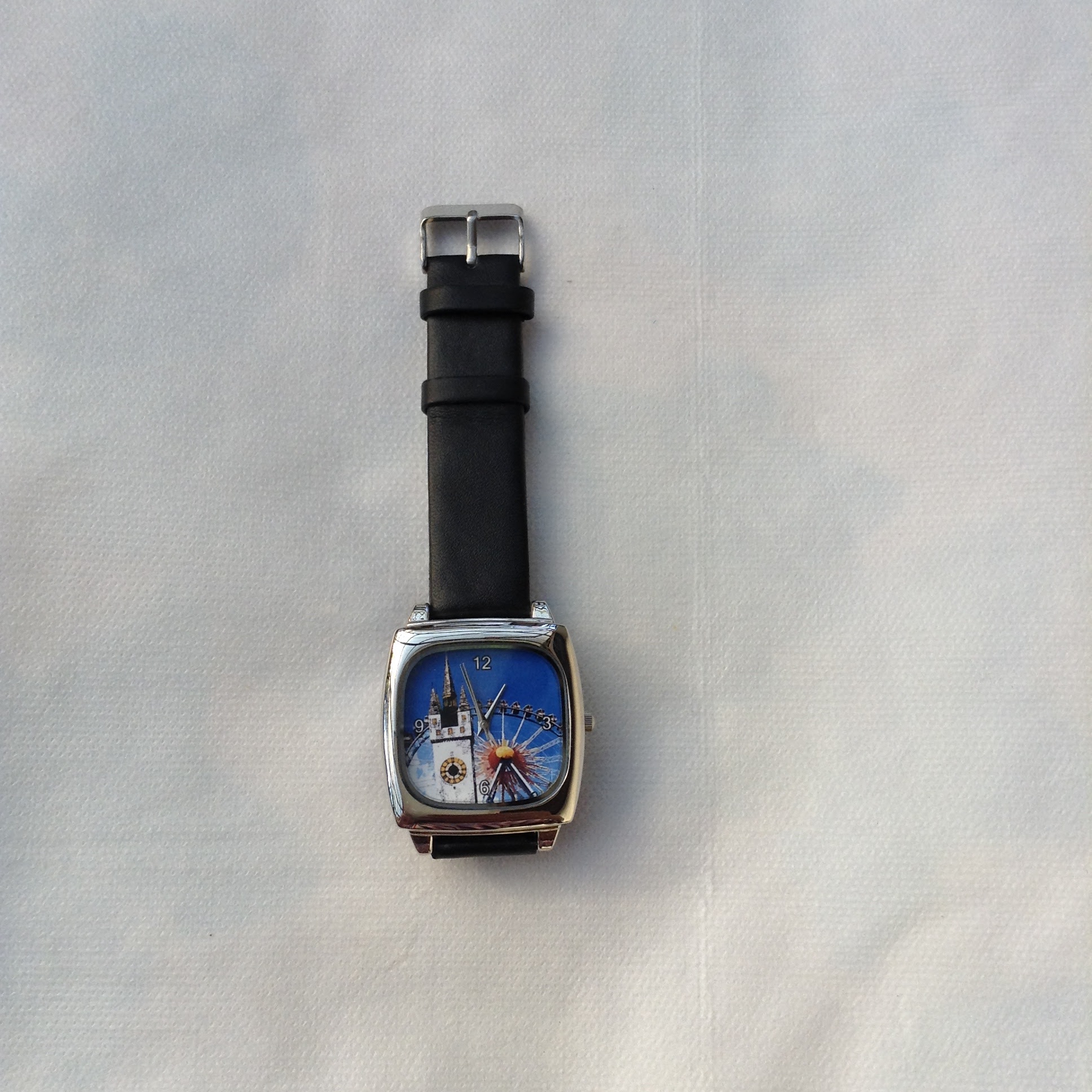 Armbanduhr Quadrat Volksfest